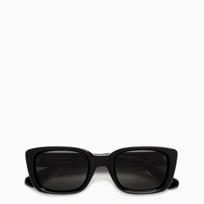 Shop Retrosuperfuture Lira Black Sunglasses