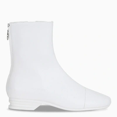 Raf Simons (runner) White 2001-2 High Boots In White