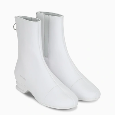 Raf Simons (runner) White 2001-2 High Boots In White