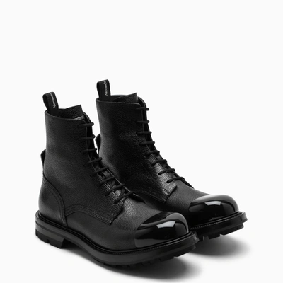 Shop Alexander Mcqueen Black Boots