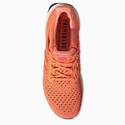 Shop Adidas Originals Orange Ultraboost Clima Dna Sneakers In Black