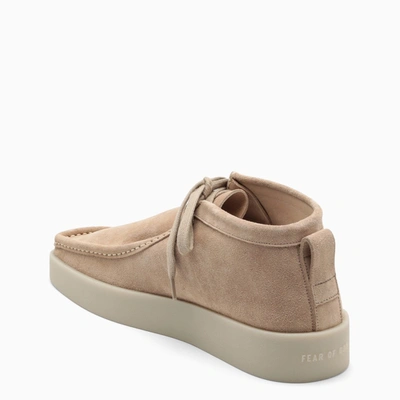 Shop Fear Of God Sand Wallabee Lace-up Shoes In Beige