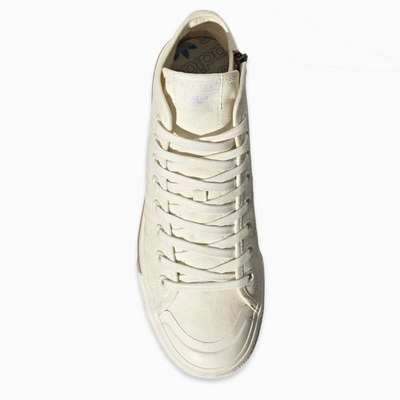 Shop Adidas Statement White Human Made Nizza High-top Sneakers