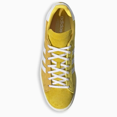 Shop Adidas Originals Yellow/orange Campus 80s Sneakers