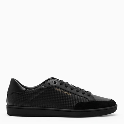 Shop Saint Laurent Black Sl/10 Low Sneakers