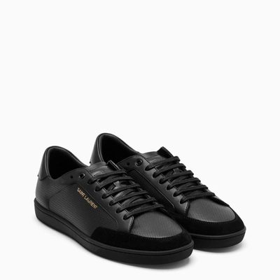 Shop Saint Laurent Black Sl/10 Low Sneakers