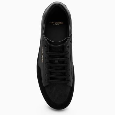 Shop Saint Laurent Black Sl/10 Low Sneakers