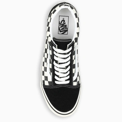 Shop Vans White/black Old Skool Sneakers In Multicolor