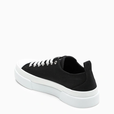 Shop Dolce & Gabbana Black And White Portofino Sneakers