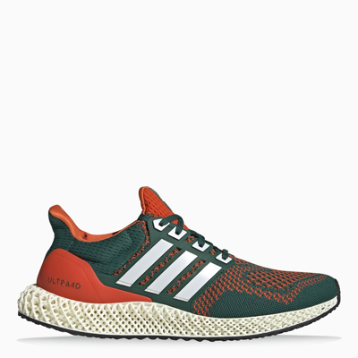 Shop Adidas Originals Green/red Ultra 4d Sneakers In ["green"/ "red"]