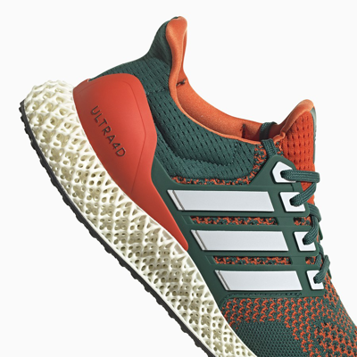 Shop Adidas Originals Green/red Ultra 4d Sneakers In ["green"/ "red"]