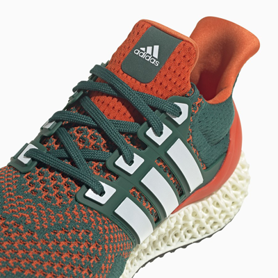 Shop Adidas Originals Green/red Ultra 4d Sneakers In ["green"/ "red"]