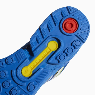 Shop Adidas Originals Blue Zx 8000 Lego Sneakers
