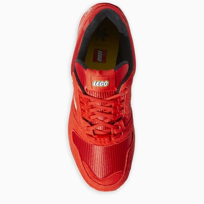 Shop Adidas Originals Red Zx 8000 Lego Sneakers