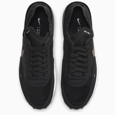 Shop Nike Black  Waffle One Sneakers