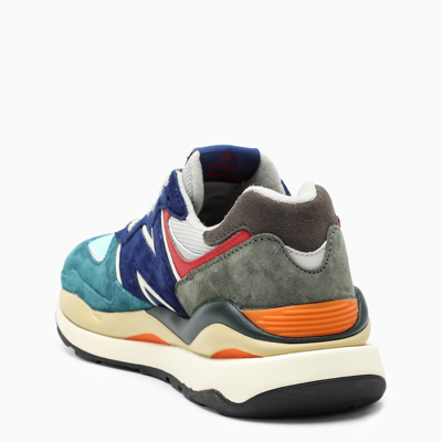 Shop New Balance Multicolour Suede 5740 Dna Sneakers In Multicolor