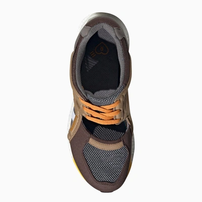 Shop Adidas Statement Brown/grey/beige Eqt Racing Human Made Sneakers In ["beige"/ "brown"/ "grey"]