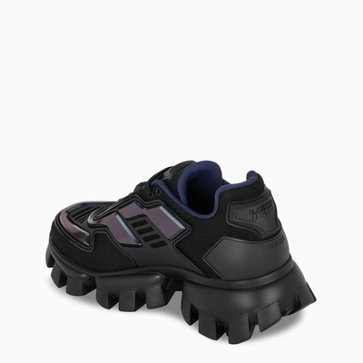 Shop Prada Black/multicolour Cloudbust Thunder Sneakers