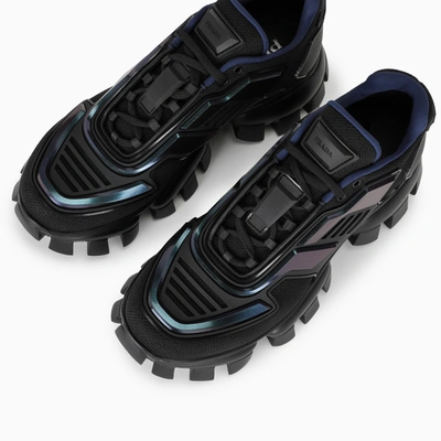 Shop Prada Black/multicolour Cloudbust Thunder Sneakers