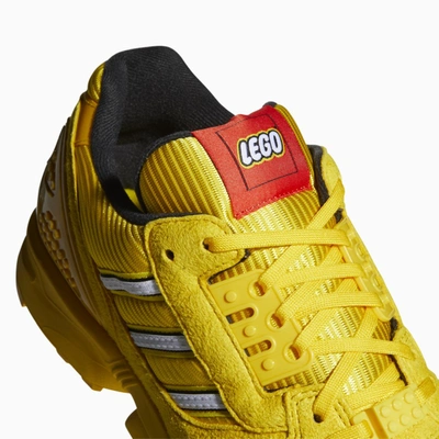 Shop Adidas Originals Yellow Zx 8000 Lego Sneakers