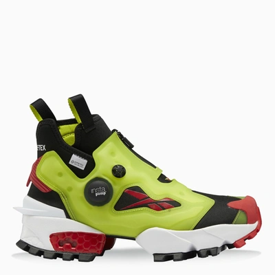 Shop Reebok Black/yellow/red Instapump Fury X Gtx Sneakers In Multicolor
