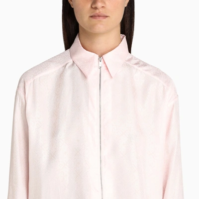 Shop Givenchy Pink Shirt With Zip