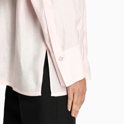 Shop Givenchy Pink Shirt With Zip