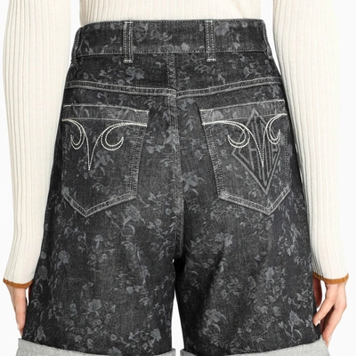 Shop Chloé Grey Denim Shorts