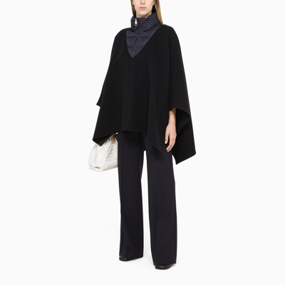 Shop Chloé Blue Wool Blend Palazzo Trousers