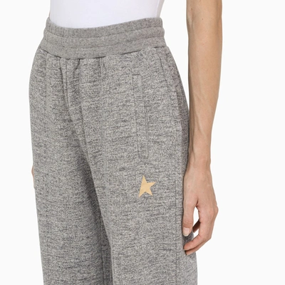 Shop Golden Goose Gray Dorotea Star Collection Sports Trousers In Grey
