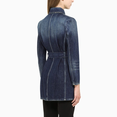 Shop Saint Laurent Jacket Denim Jacket In Blue