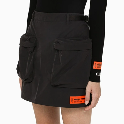 Shop Heron Preston Knitted Black Body Top