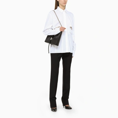 Shop Givenchy White Shirt With Graphic Inserts