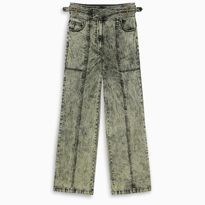 Shop Ulla Johnson Mint Albie Jeans In Grey