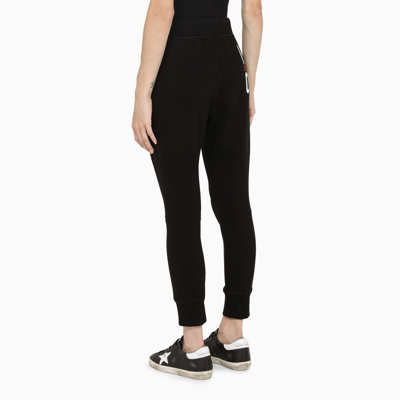 Dsquared2 Drawstring Stretch-fit Track Pants In Black