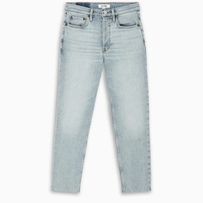 Shop Re/done Light Denim Skinny Jeans In Blue