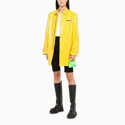 Shop Dsquared2 Yellow Niagara Falls Rain Jacket