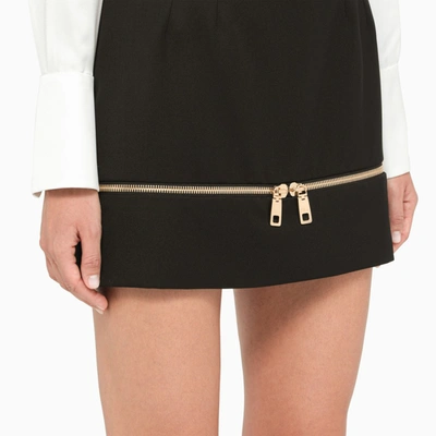 Shop Dolce & Gabbana Black Mini Skirt