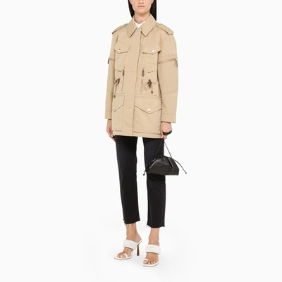 Shop Burberry Beige Middleham Jacket