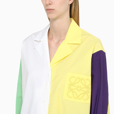 Shop Loewe Multicolour Blouse Shirt In Multicolor