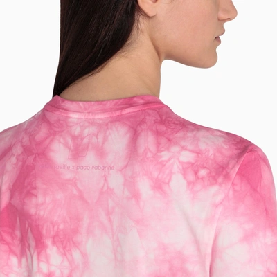 Shop Rabanne Pink Lose Yourself T-shirt