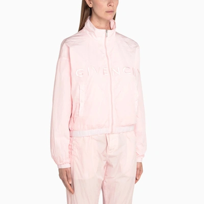 Shop Givenchy Light Pink Track Jacket