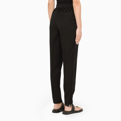 Shop Jil Sander Black Slim Trousers