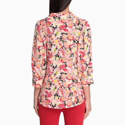 Shop Stella Mccartney Floral-print Reese Blouse In Multicolor