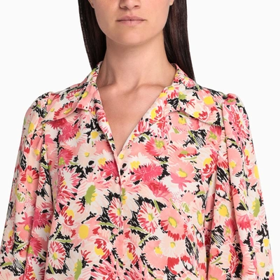 Shop Stella Mccartney Floral-print Reese Blouse In Multicolor