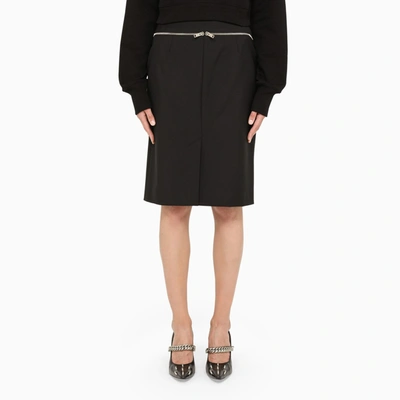 Shop Givenchy Black Pencil Skirt