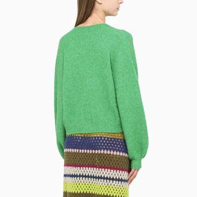 Shop Baum Und Pferdgarten Green Short Cardigan Pullover