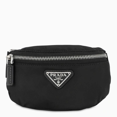 Shop Prada Black Nylon Wrist Pouch