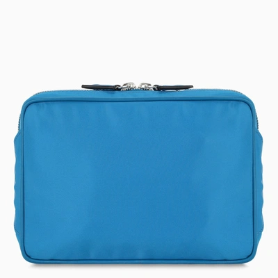 Shop Versace Cobalt Blue Medusa Belt Bag