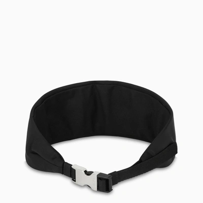 Shop Prada Black Re-nylon Headband